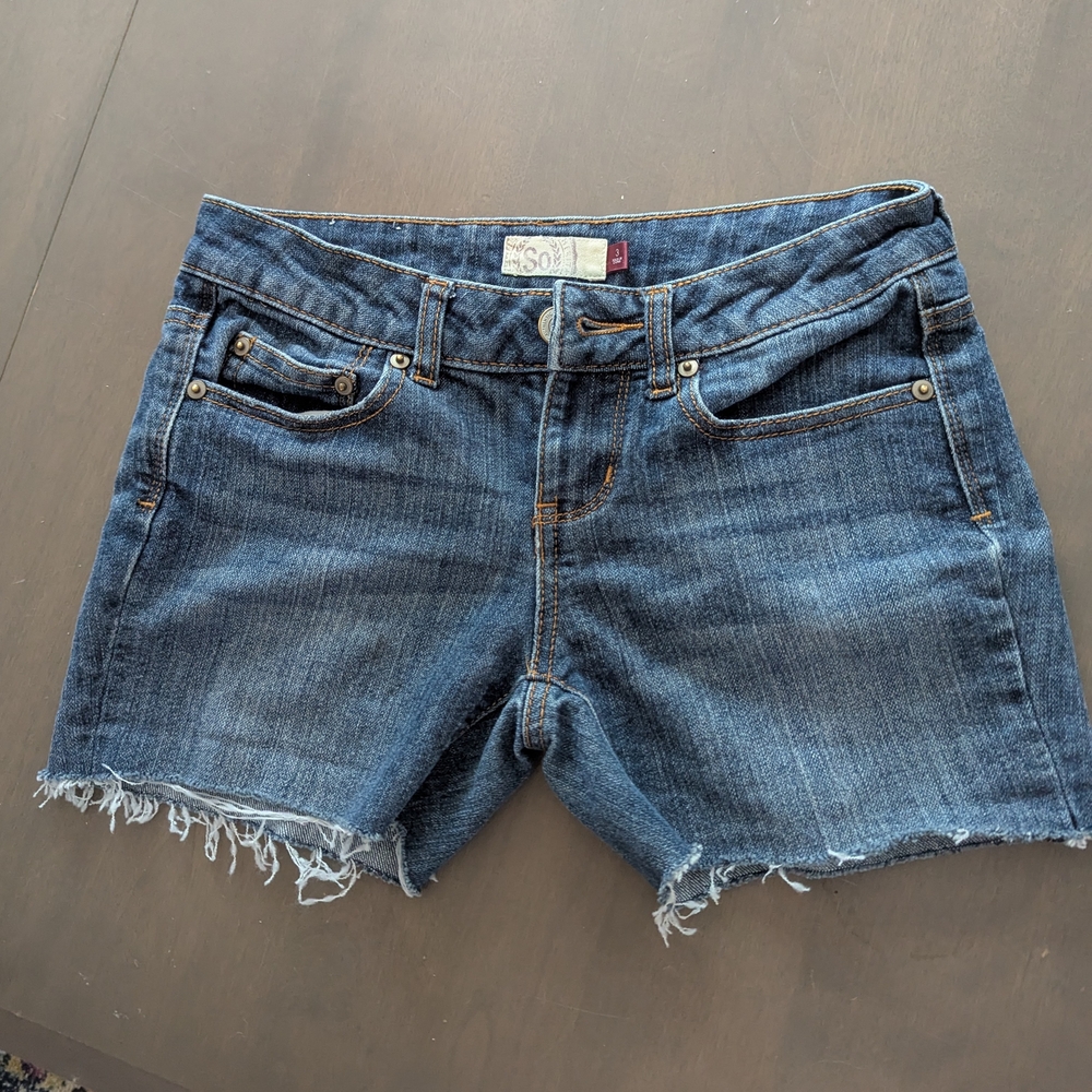 SO Denim Shorts Size 3